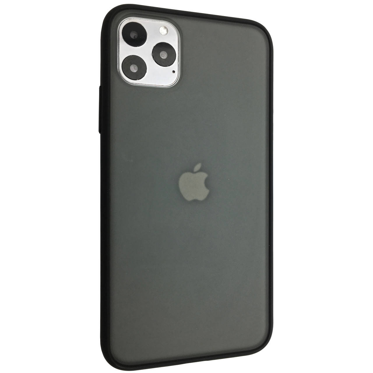 

Чехол-накладка Silicone iPaky Polychromatic для Apple iPhone 11 Pro (black), Черный