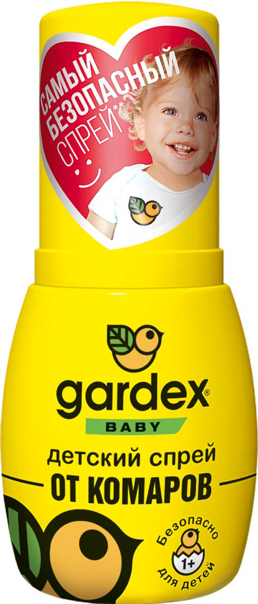 

Gardex Baby Дитячий спрей від комарів 50 мл