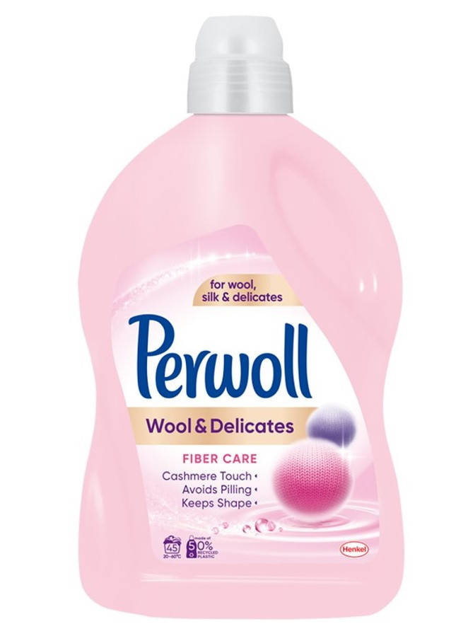 

Perwoll Средство для деликатной стирки Wool & Delicates 2.7 л