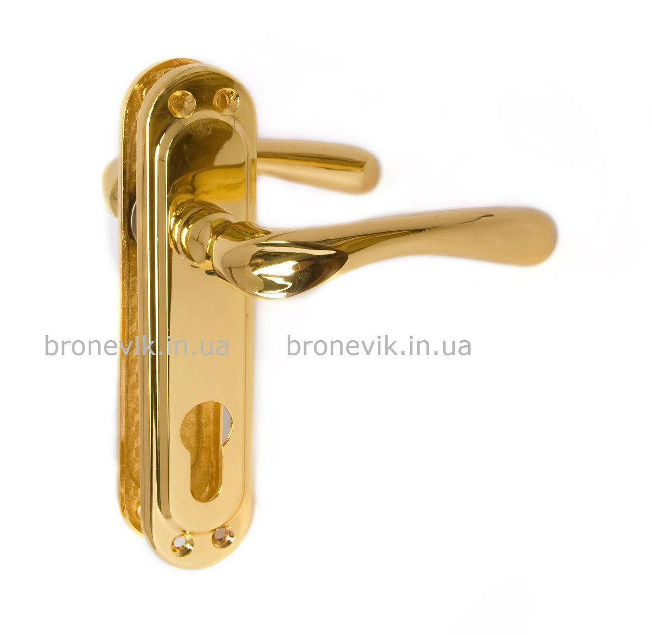 

Ручка на планке PUNTO KUMRU STL kYale 62 mm GP (Золото)