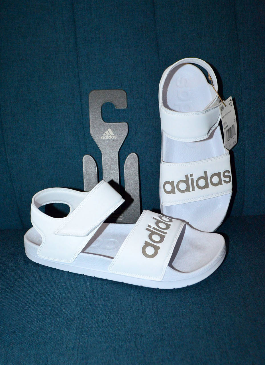 

Лёгкие белые женские сандалии Adidas Adilette 41 размер