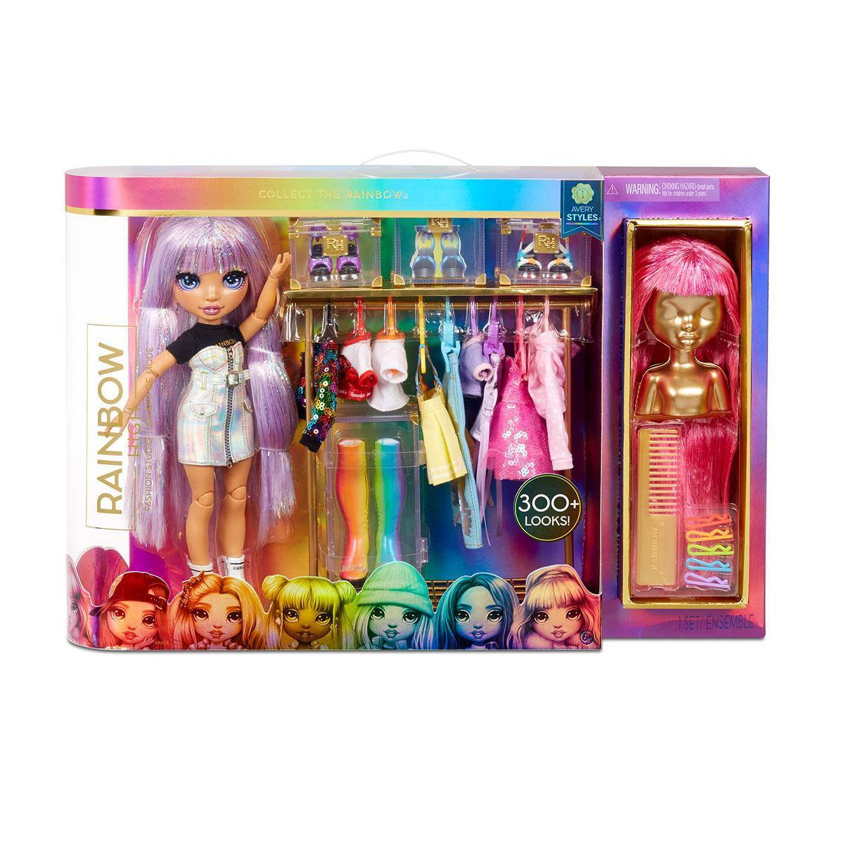 

Игровой набор с куклой Rainbow High - Модная студия Rainbow High 571049