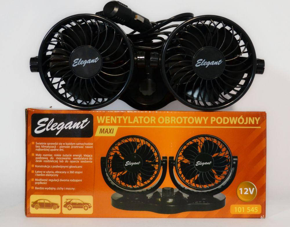 

Вентилятор 24V 4" Elegant 101 546 Двойной