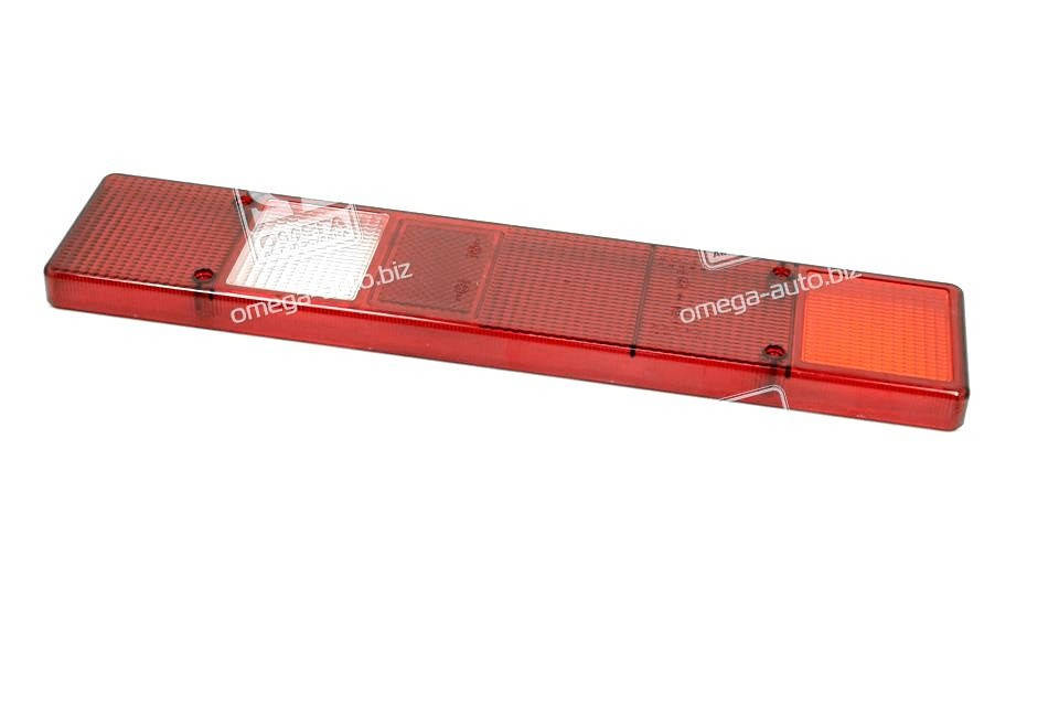 

Стекло фонаря заднего Газель 3302 (с белым шир.стеклом) (производитель ДК)