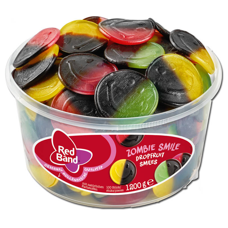 

Лакрица Red Band Lakritz Zombie Smile 100s 1200 g