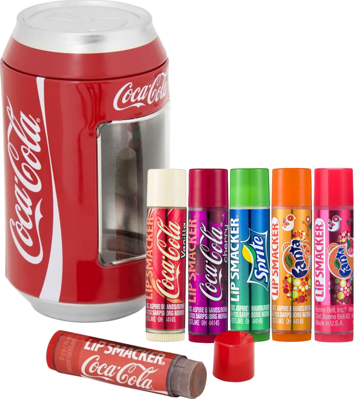 

Набор бальзамов для губ Lip Smacker Coca-Cola Can Collection 6 х 4 г