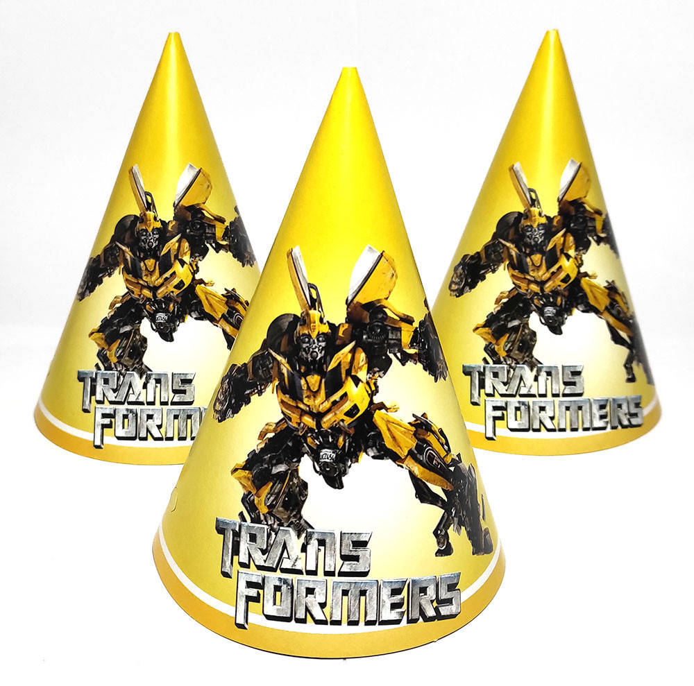 

Колпачки, Трансформеры Бамбли Желтый праздничные карнавальные 16 см (1шт)-