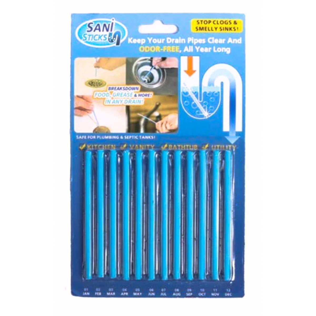

Набор палочек для устранения засоров в трубах Sani Sticks