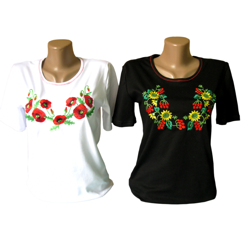 

Футболка вышиванка женская 48