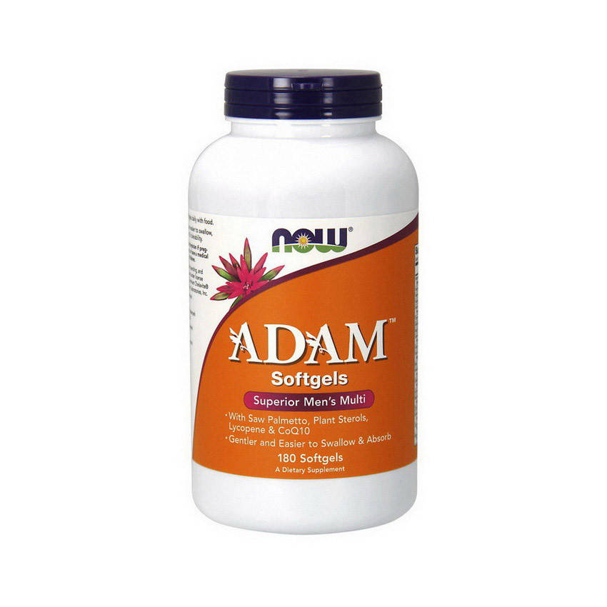 

АДАМ мультивитамины для мужчин (ADAM), 180 таблеток - Now Foods