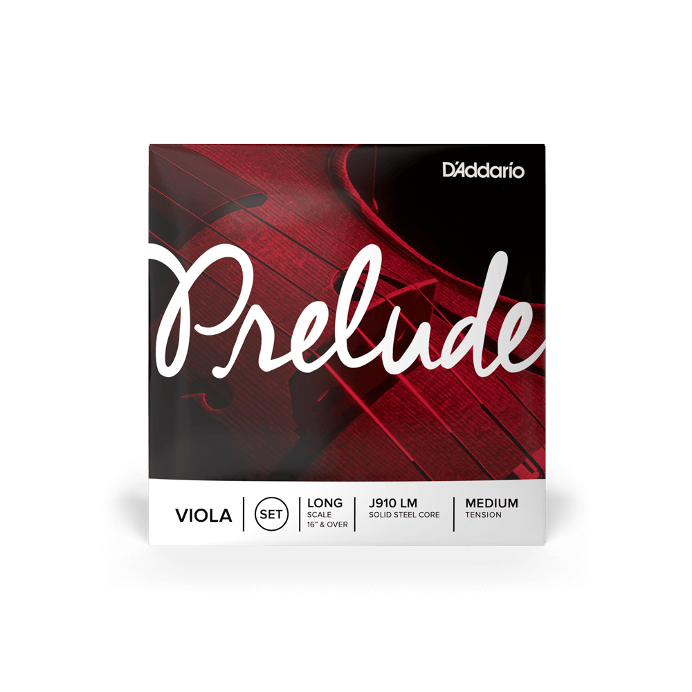 

Струны для альта D'ADDARIO PRELUDE VIOLA STRING SET Long Scale Medium Tension