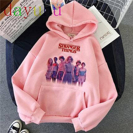 

Худи розовый LOYS Stranger Things six