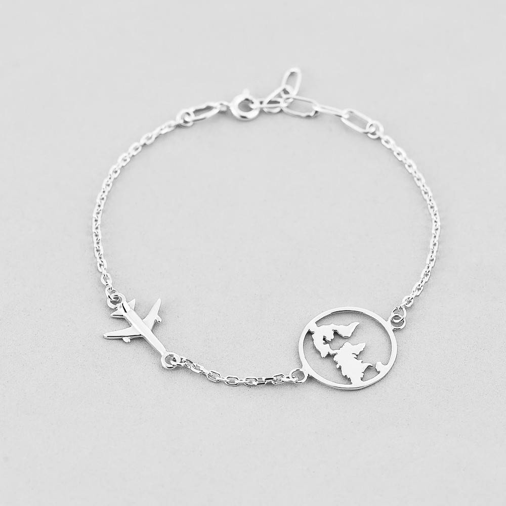 

Серебряный браслет Minimal 6060