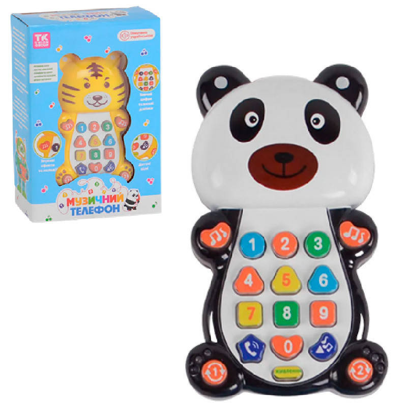 

Музыкальный телефон 42454, звук, свет, 3 вида