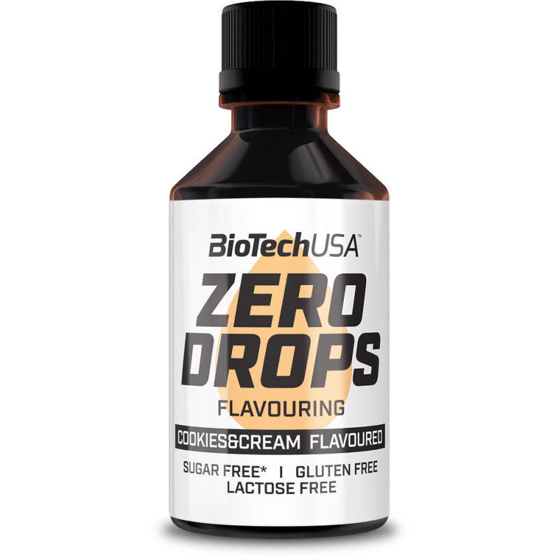 

Підсолоджувач Zero Drops BioTech 50 мл Печиво - Крем