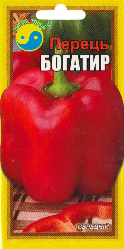 

Семена перец Богатырь Флора плюс