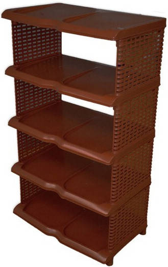 

Полочка для обуви Rattan, коричневая (31*48*85 см), ТМ PROFF, Коричневый