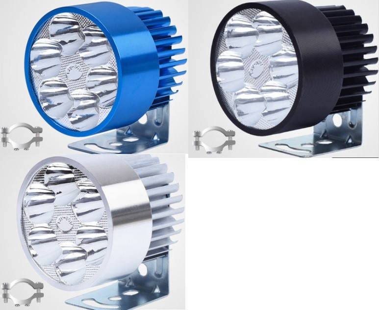 

Фара 6 LED (12-80 В) круглая