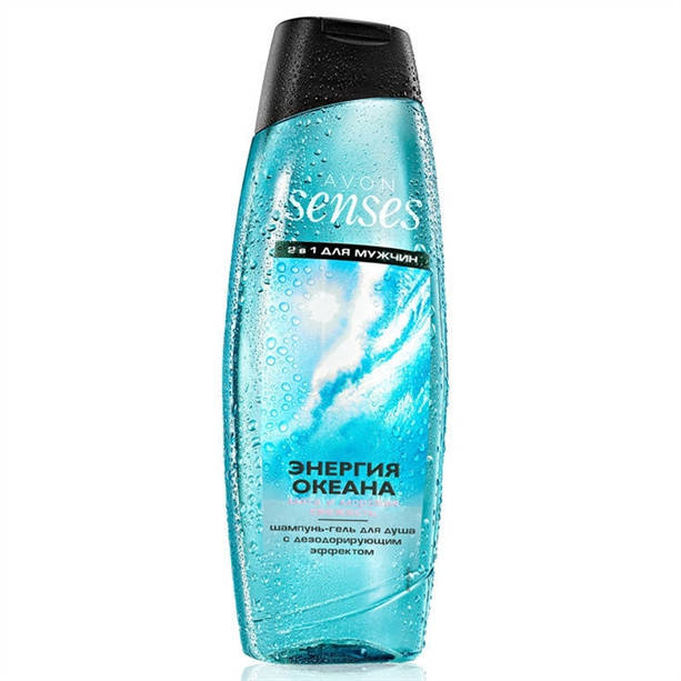 

Шампунь-гель для душа "Энергия океана" 500мл. Senses AVON