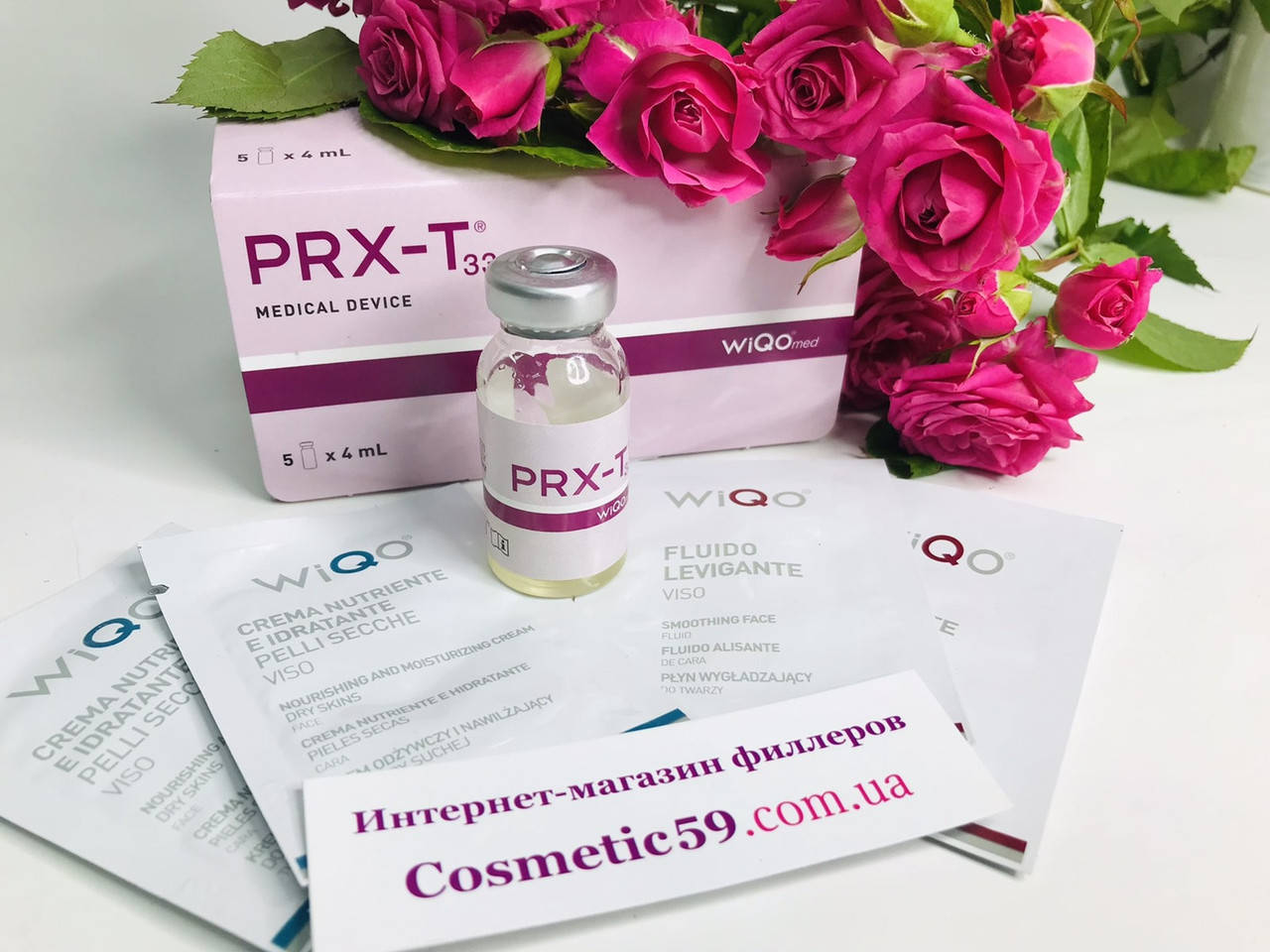 

Пилинг PRX-T 33, 1 флакон (4 мл)+2 иглы, 2 пробника крема +2 пробника флюида