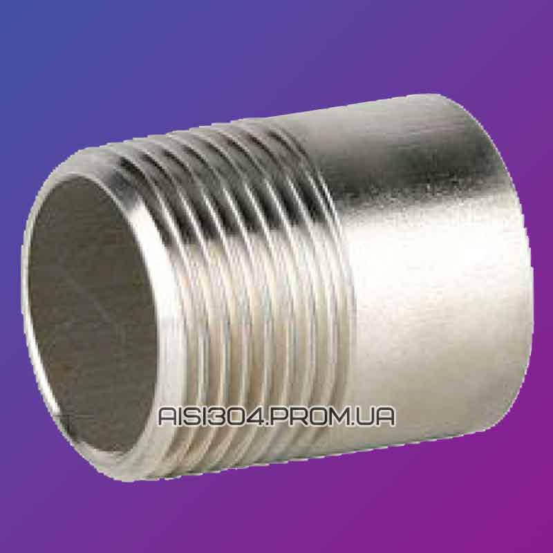 

Ниппель приварной (полусгон) Ду 40 (1 1/2") AISI 304