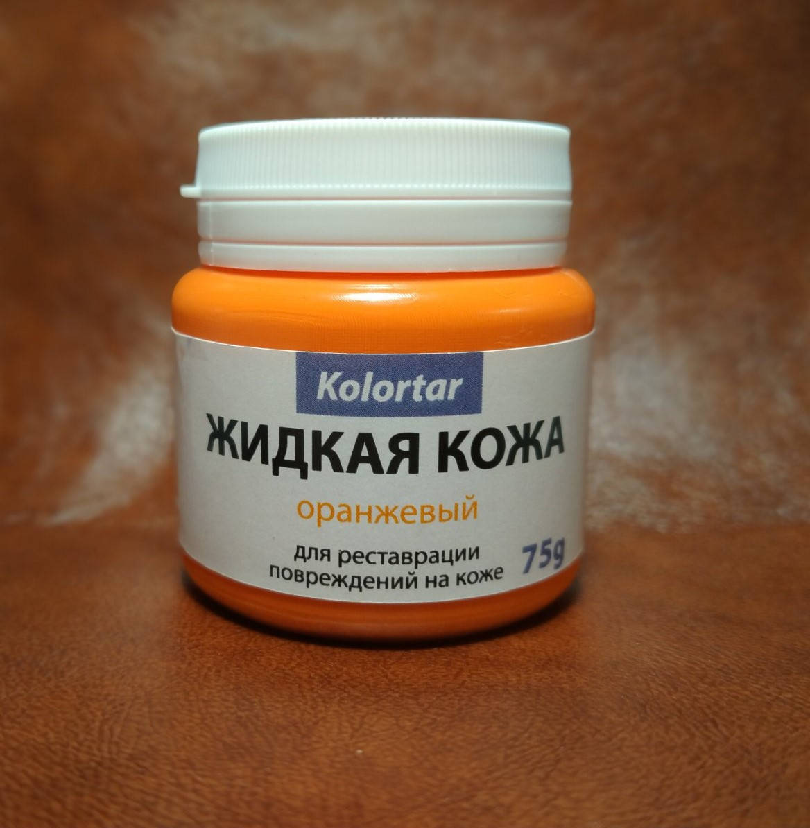 

Жидкая кожа оранжевый 75g