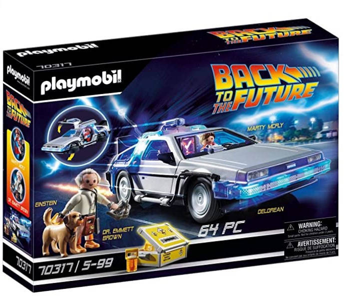 

Конструктор плеймобил Автомобиль Делориан назад в будущее Playmobil Back to the Future 70317 DeLorean