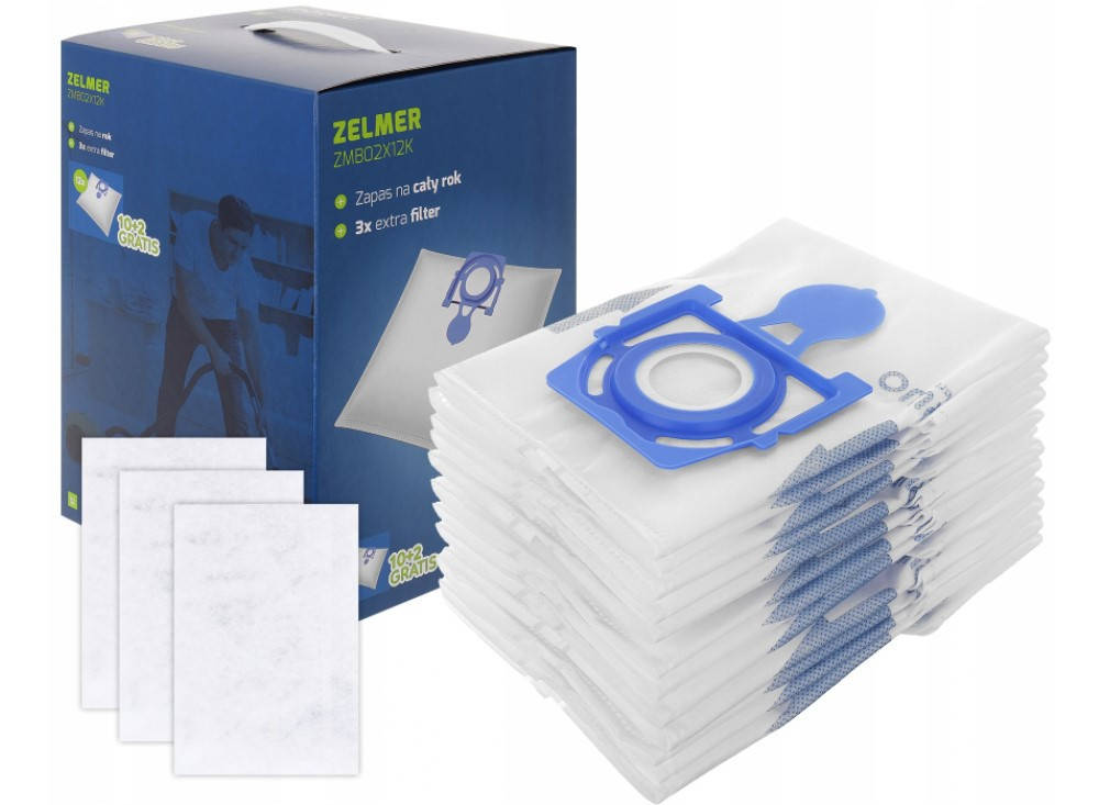 

Мешки для пылесоса Zelmer Worwo (запас на 1 год )