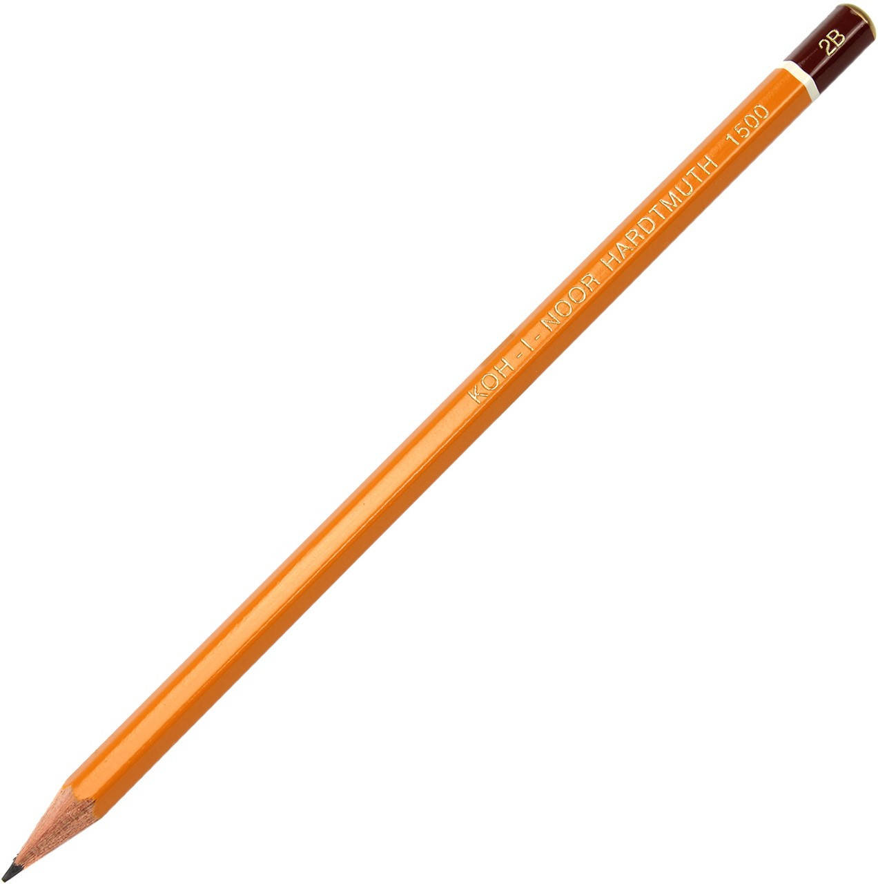 

Олівець гр. "Koh-i-noor" №1500-2В(12)(72), Желтый