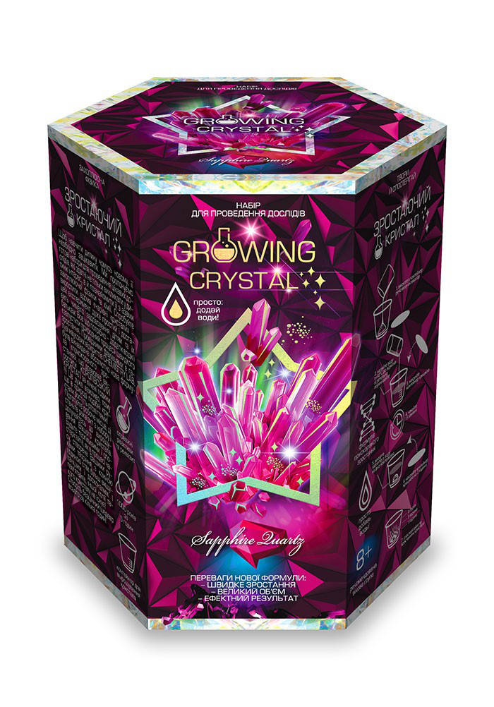 

Набор для исследований Кристал Growing Crystal Сапфир