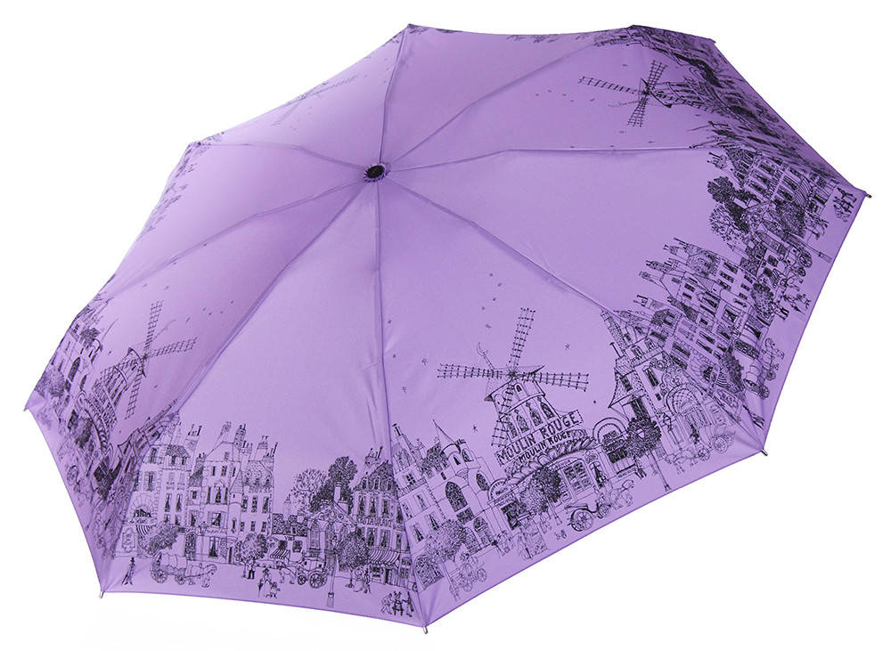 

МИНИ зонтик Три Слона сиреневый ( механика ) арт. L5807-2