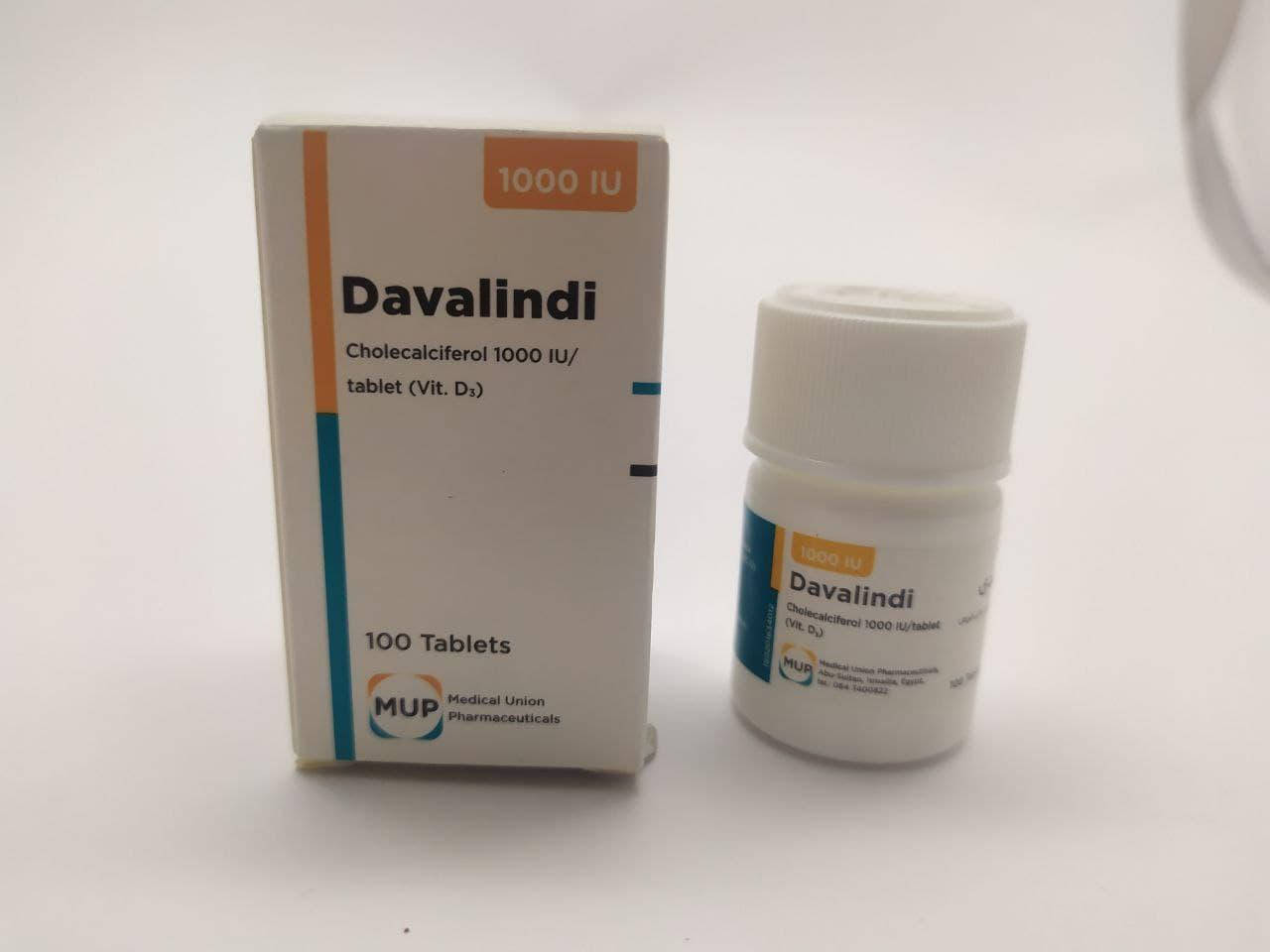 

Витамин D3 Davalindi 100 таблеток Египет