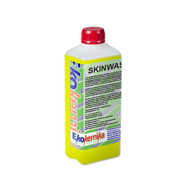 

Засіб для очищення пластику та текстилю Ekokemika SKINWASH концентрат 1 л