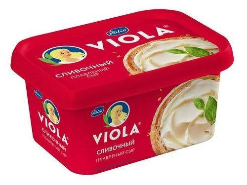 

Сыр Плавленый Сливочный 60% Viola Valio Виола Валио 400 г Финляндия