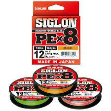 

Шнур Sunline Siglon PE х8 150 m (салат.) 0.171, Салатовый