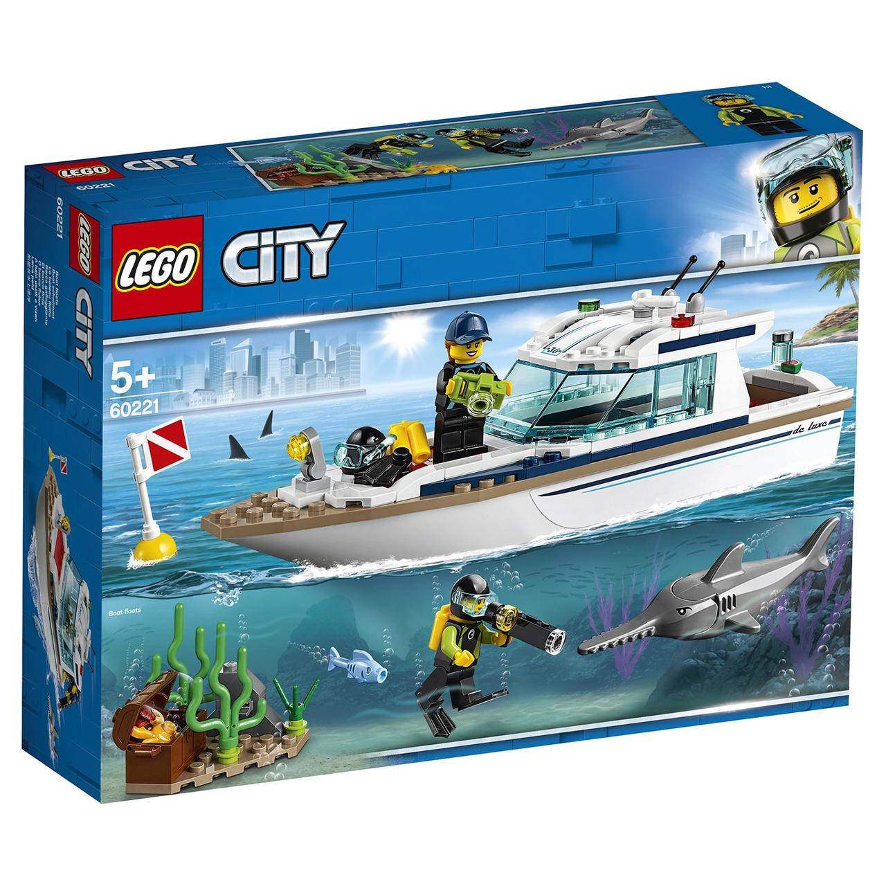 

LEGO ЛЕГО City Яхта для дайвинга 60221