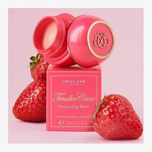 

Специальное смягчающее средство с маслом семян клубники от Орифлейм