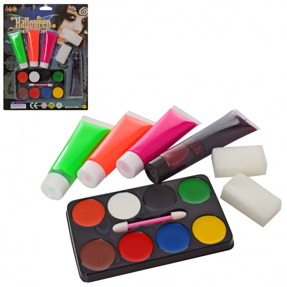 

Аквагрим MK 3545 краска, для лица и тела, World-of-Toys