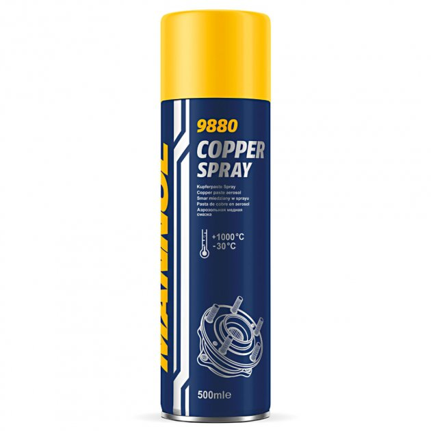

Смазка медная Mannol 9887 Copper Spray 250мл 205918