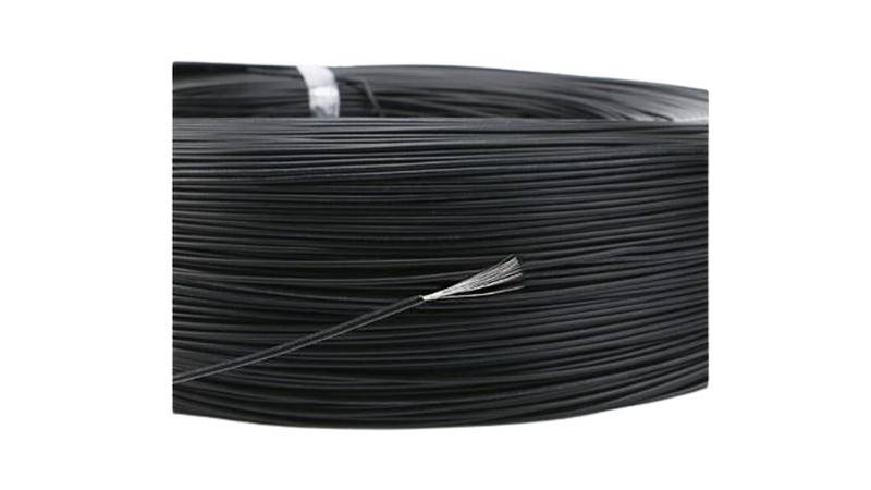 

Изолированный кабель многожильный ПВХ 24AWG UL1007 черный 1м (14855)
