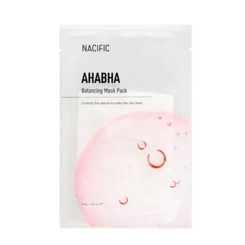 

Тканевая маска с кислотами NACIFIC AHA BHA Balancing Mask Pack, 30 г