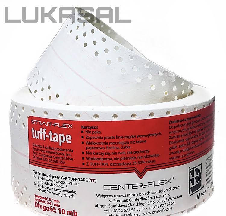 

Лента Strait flex Tuff tape Американка для швов 10 м/п