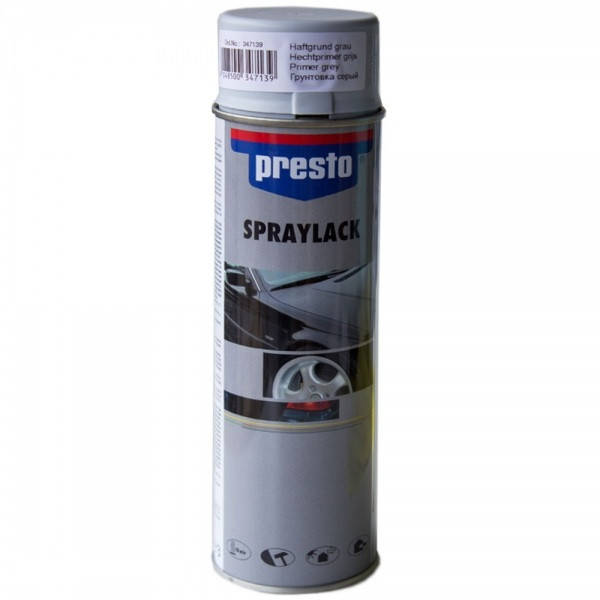 

Грунт аэрозольный для автокраски серый PRESTO