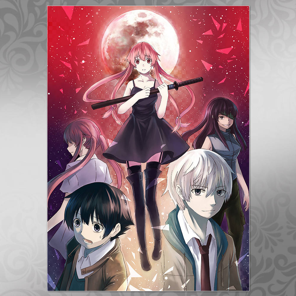 

Плакат Аниме Mirai Nikki 03
