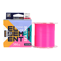 

Леска Zeox Hi-Viz Element Sea 300м Fluo Pink 0.256мм NEW 2022, Розовый