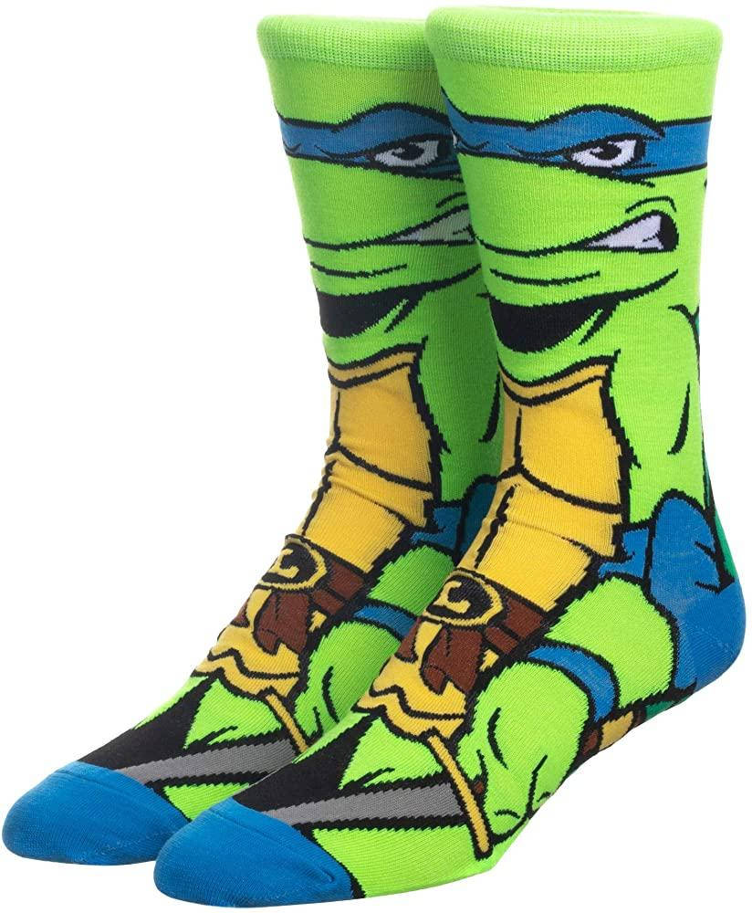 

Прикольные высокие мужские носки с принтом Леонардо