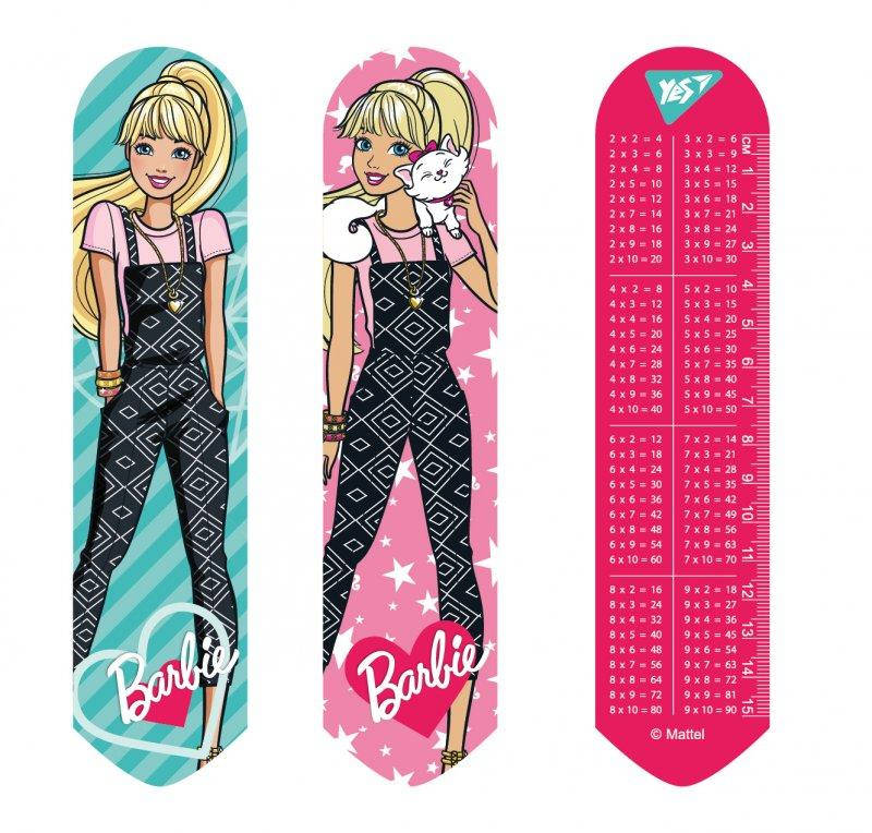 

Закладка пласт. "Yes" 707354 2D Barbie