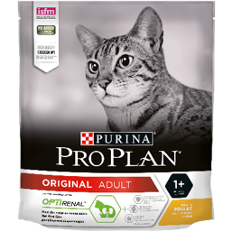 

Сухой корм для взрослых котов Purina Pro Plan ORIGINAL ADULT Chicken с курицей 400 гр