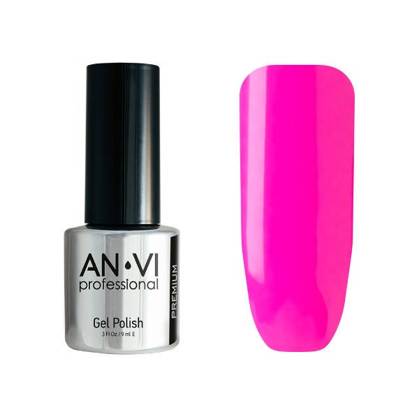 

Гель-лак для ногтей ANVI Professional №095 Cheefful Flamingo 9 мл