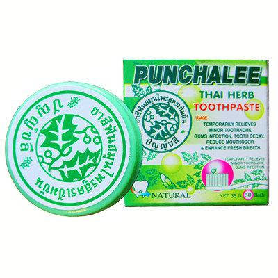 

Зубная паста Панчали.Punchalee Fresh & Clean Thai Herb Toothpaste. 25 гр